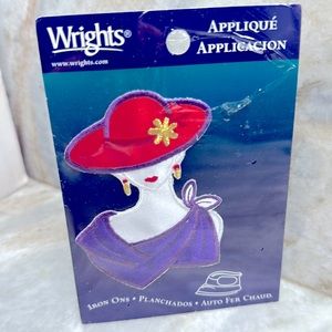 Wrights Appliqué Application Iron Ons/Planchados/Auto Fer Chaud